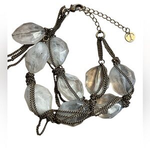 ROMAN REVIVAL Big STONE BRACELET Talbots